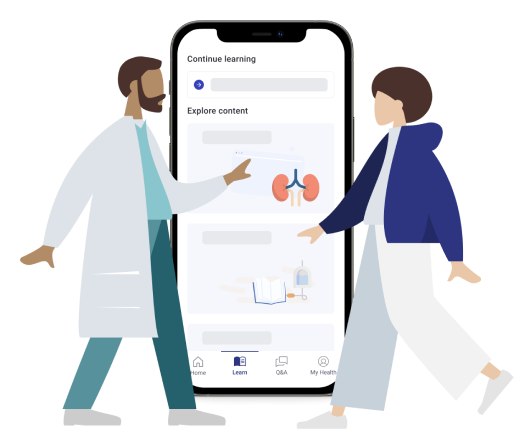 learning app illustration